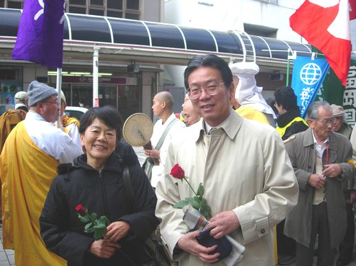 高田公子さんと